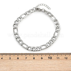 Figaro-Kettenarmbänder aus 304er Edelstahl für Damen&nbsp;BJEW-G757-15P