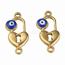 304 Edelstahl Emaille Verbindungsstück Charms&nbsp;STAS-N087-65-03G