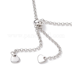 3 Stück 3 Stile 304 Edelstahl Kabelkette & Venezianische Kette & Rolo Kette Armbandherstellung&nbsp;AJEW-JB01462