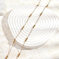 Collares de cadena satélite de acero inoxidable 304&nbsp;NJEW-SW00053