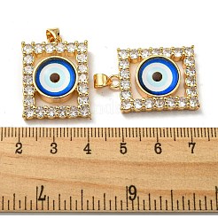 Veri pendenti in ottone placcato oro 18k&nbsp;KK-L209-006G-04
