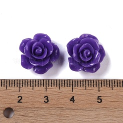 Synthetische Korallen 3 d Blume Rose Perlen&nbsp;CORA-A005-14mm-19