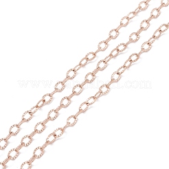 Catene portacavi testurizzate in acciaio inossidabile 304 placcate ioni (ip)&nbsp;CHS-H007-05RG