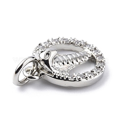 Ottone micro spianare fascino zirconi&nbsp;ZIRC-F131-12P