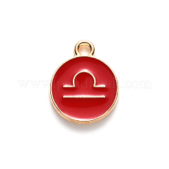 Pendente smaltati in lega&nbsp;ENAM-SZ0001-28B-K