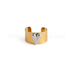 Anillos abiertos de acero inoxidable para mujer&nbsp;NM1818-1