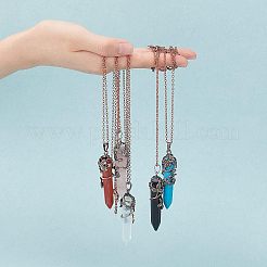 DIY-Set zur Herstellung von spitzen Anhängern aus Edelsteinen&nbsp;DIY-NB0005-08