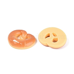 Lebensmittel-Cabochons aus undurchsichtigem Kunstharz&nbsp;CRES-Q222-06E