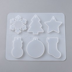 Moldes de colgantes de silicona de navidad&nbsp;DIY-Z005-11