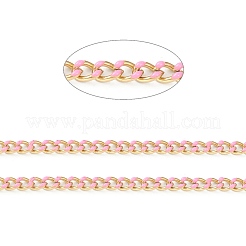 Catene a maglie smaltate in acciaio inossidabile 304 fatte a mano&nbsp;CHC-M021-67G-06