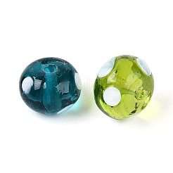 Handgemachte Murano Glas Perlen Stränge&nbsp;LAMP-N036-11A-01