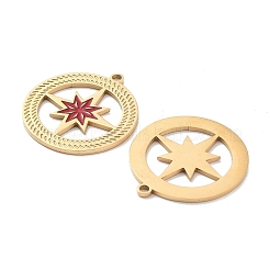 Pendentifs en acier inoxydable 304 avec placage ionique (IP)&nbsp;STAS-P339-06G-01