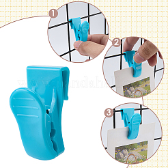 4 clip de plástico para revestimiento de refrigerador&nbsp;AJEW-CP0011-52A