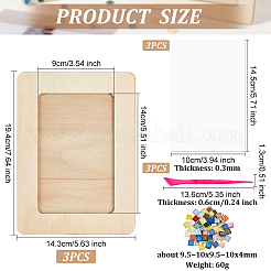Kit de fabrication de cadre photo en mosaïque à faire soi-même&nbsp;DIY-OC0004-45