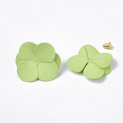 Supports de boucle d'oreille en fer peint en aérosol&nbsp;IFIN-N004-01E