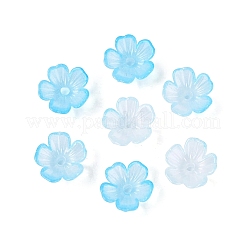 Capuchons de perles en plastique transparent&nbsp;KY-Q005-02A-04