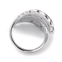 Offene Ringe aus Messing mit Rackbeschichtung&nbsp;RJEW-K247-06P