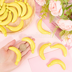 Banana imitazione mini schiuma&nbsp;AJEW-CP0006-17B