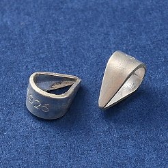 925 moschettone in argento sterling sulle barre&nbsp;STER-K177-04A-S
