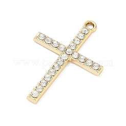 Pendenti strass in lega&nbsp;ALRI-D303-20G-02