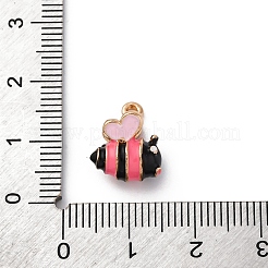 Legierung Emaille Anhänger / charms&nbsp;ENAM-E362-02D