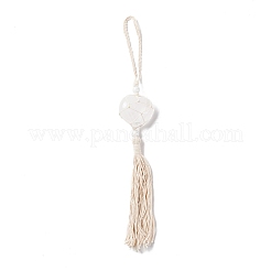Decorazioni pendenti in cristallo di quarzo naturale&nbsp;HJEW-E579-01B