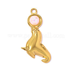 Anhänger aus Edelstahl 304&nbsp;STAS-OY017-63G