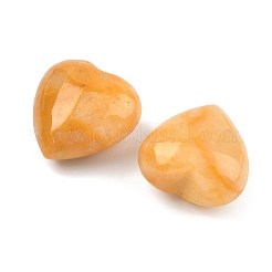 Natürliche Topas-Jade-Herz-Handschellen&nbsp;G-P609-A04-01