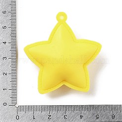 Große Anhänger aus undurchsichtigem PVC-Kunststoff&nbsp;KY-D022-02