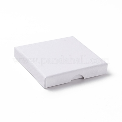 Cajas para collares de papel con tapete de esponja&nbsp;OBOX-G018-01B-03
