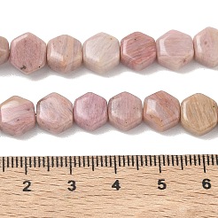 Natur Rhodonit Perlen Stränge&nbsp;G-G463-A11-8x9mm