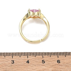 Anillos de latón y circonita cúbica&nbsp;CU-CBA7E55-17G