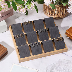 1 Set Ohrringständer aus Samt&nbsp;ODIS-CA0001-31