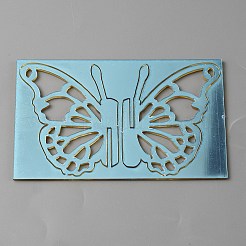 Acrylspiegel-Schmetterlings-Cupcake-Topper&nbsp;FIND-WH0152-208C