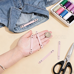 20 sangle en simili cuir avec œillets métalliques argentés pour accessoires de sac&nbsp;DIY-NB0016-35E