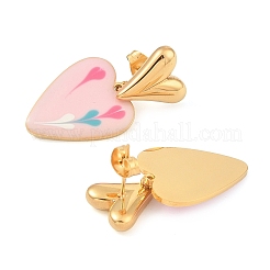 Pendientes de acero inoxidable 304 para mujer&nbsp;EJEW-Z065-07G-01