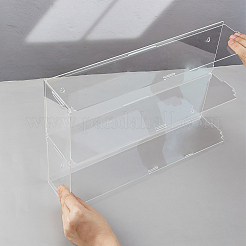 2-stöckige Minifiguren-Vitrine aus transparentem Acryl&nbsp;ODIS-WH0061-50B