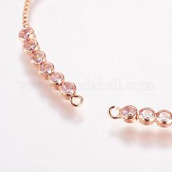 Messingkette Armband machen&nbsp;MAK-P007-03-03RG