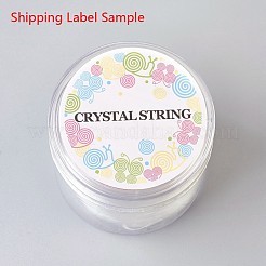 Filo di cristallo elastico piatto&nbsp;EW-F002-07
