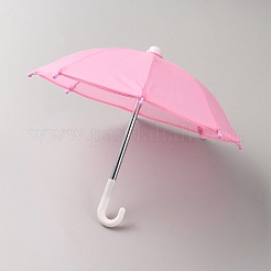 Mini-Puppenschirm aus Polyester&nbsp;AJEW-WH0314-462F