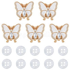 Gemelli in lega&nbsp;BUTT-CP0001-15A