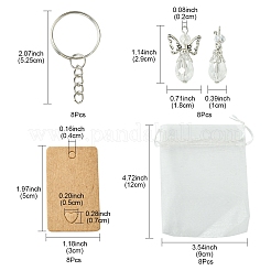 DIY Schlüsselbund machen Kits&nbsp;DIY-FS0006-37A