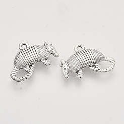 Pendente in lega stile tibetano&nbsp;X-TIBEP-T009-44AS-RS