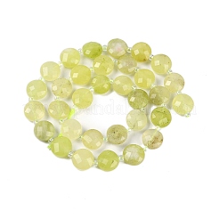 Xiuyan naturale perle di giada fili&nbsp;G-B094-A07-01