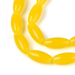 Nachahmung Jade Glasperlen &nbsp;GLAA-T028-15J-03