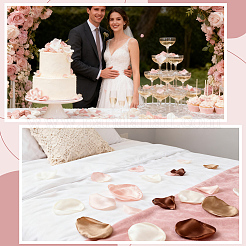 300 pétale de rose artificielle en polyester&nbsp;FIND-CN0002-43A