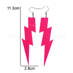 Blitz-Ohrringe aus Acryl&nbsp;FS-WG45312-07