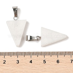 Natürliche weiße Jade Anhänger&nbsp;G-B127-04P-05