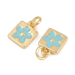 Messing Emaille Anhänger / charms&nbsp;KK-H078-02A-G02