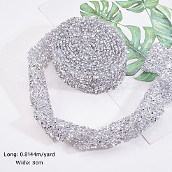 Glitzerharz Hotfix Strass (Schmelzkleber auf der Rückseite)&nbsp;OCOR-WH0052-01F